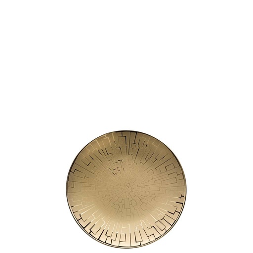 Rosenthal TAC Gropius Skin Gold Brotteller 16 cm