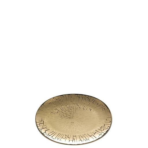 Rosenthal TAC Gropius Skin Gold Platte 18 cm