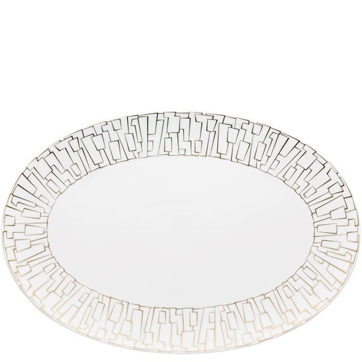 Rosenthal TAC Gropius Skin Gold Platte 38 cm