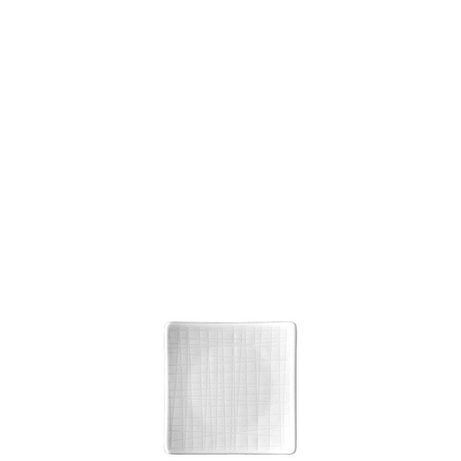 Rosenthal Mesh Weiss Teller quadratisch flach 9 cm