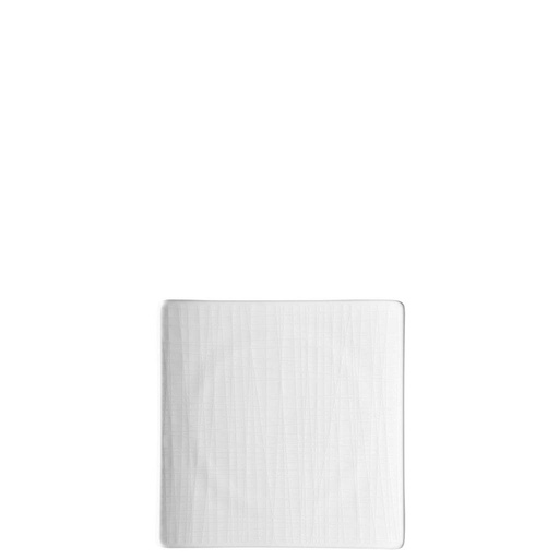 Rosenthal Mesh Weiss Teller quadratisch flach 17 cm
