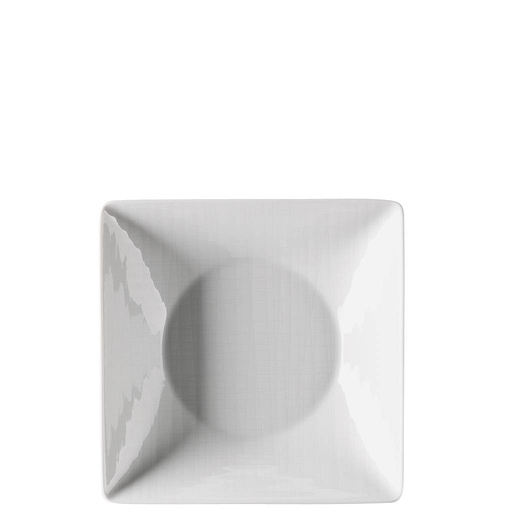Rosenthal Mesh Weiss Teller quadratisch tief 20 cm