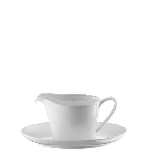 Rosenthal Jade Weiss Sauciere 2-teilig 0,45 L