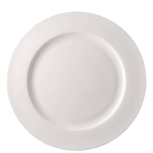 Rosenthal Jade Weiss Teller flach mit schmaler Fahne 31 cm