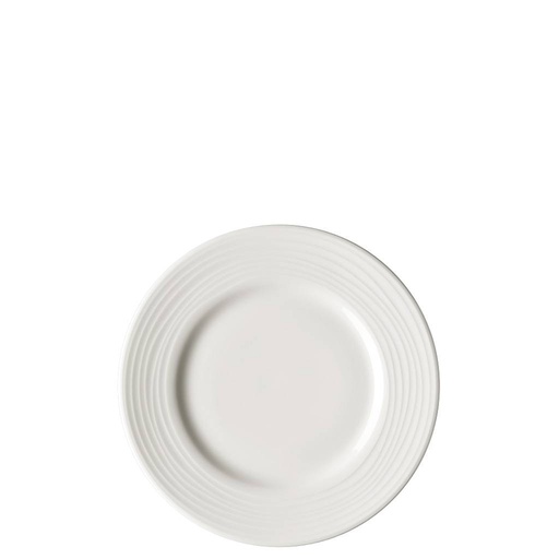Rosenthal Jade Linea Weiss Frühstücksteller mit Fahne 23 cm