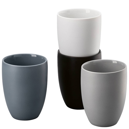 Rosenthal the mug+ Mixed Set 4 Becher doppelwandig 0,280 L
