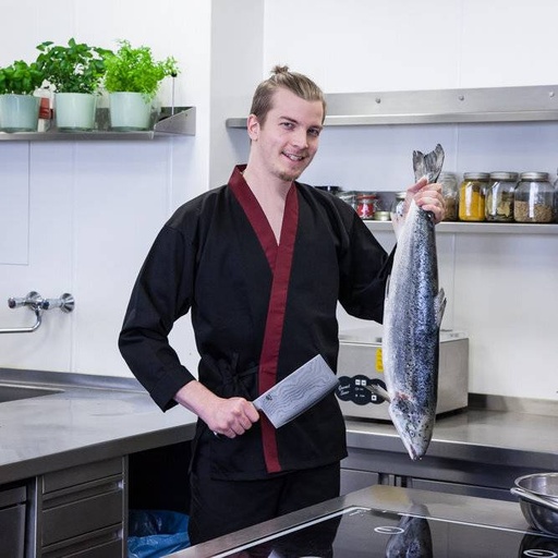 Sushi-Kittel Prisma-Nakara, farbig