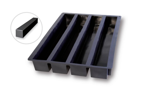 Backform aus Silikon, 600 x 400 mm